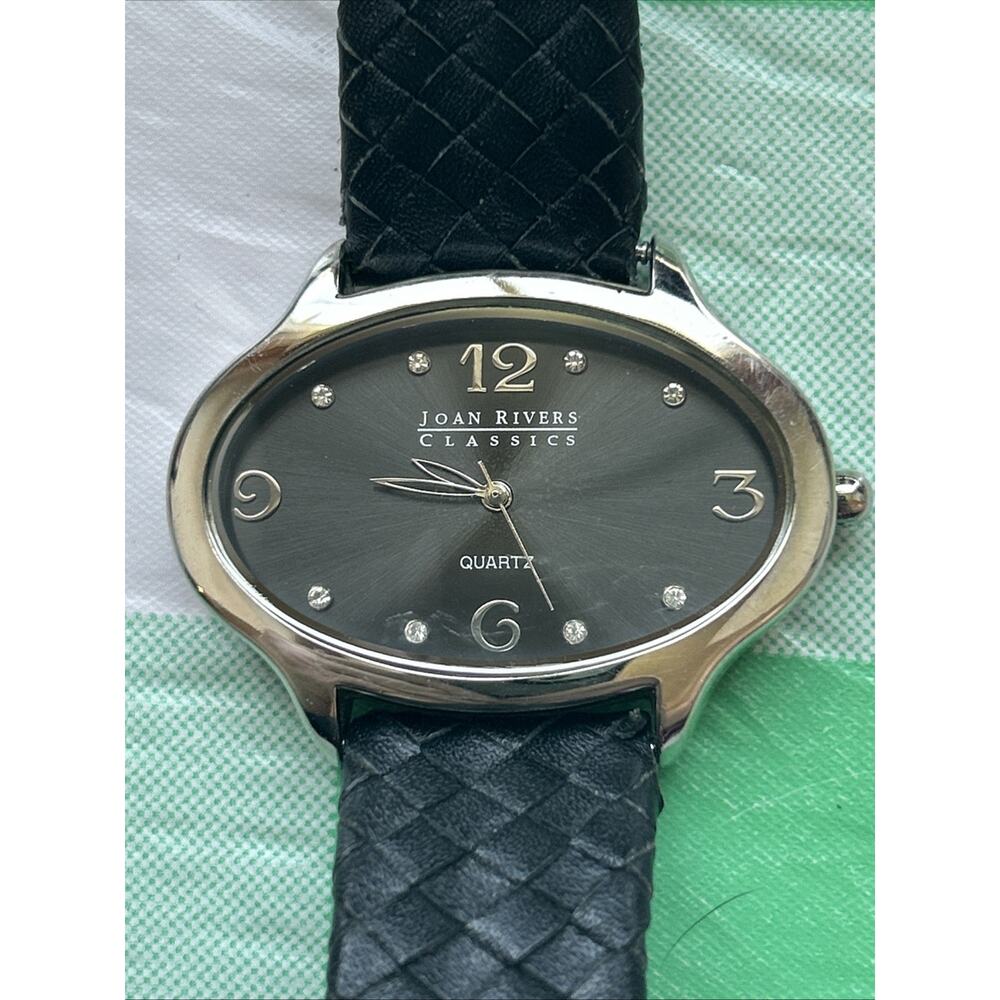 Joan Rivers Classic Silver Tone Women’s Watch